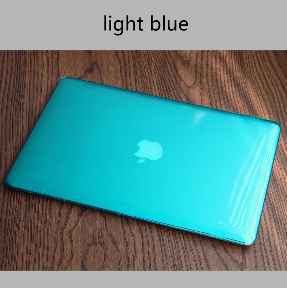 Новый прозрачный чехол для Apple Macbook Air Pro Retina 11 12 13 15 ноутбука с сенсорной панелью и