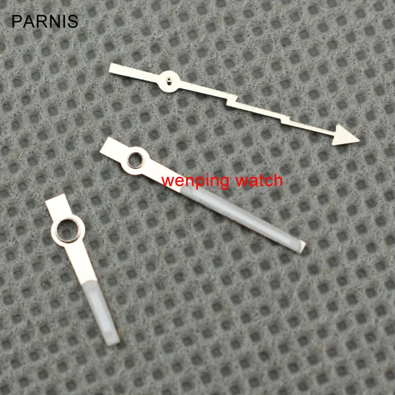 Комплект зеленых светящихся рук часов Miyota 8205 8215 821A Mingzhu DG2813 3804 оранжевые/зеленые