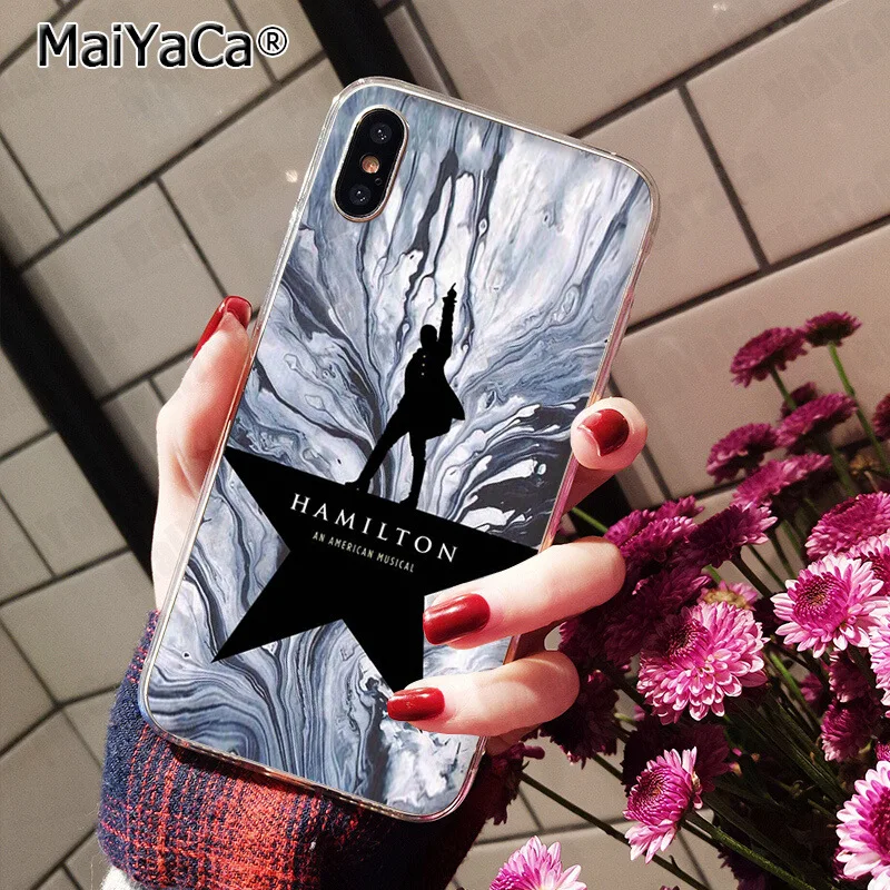 9 MaiYaCa гамилтон музыкальная лирика DIY окрашенный красивый телефон для iphone 11 pro 8 7 66S Plus X 10 5S SE XR XS MAX чехол - Цвет: 9