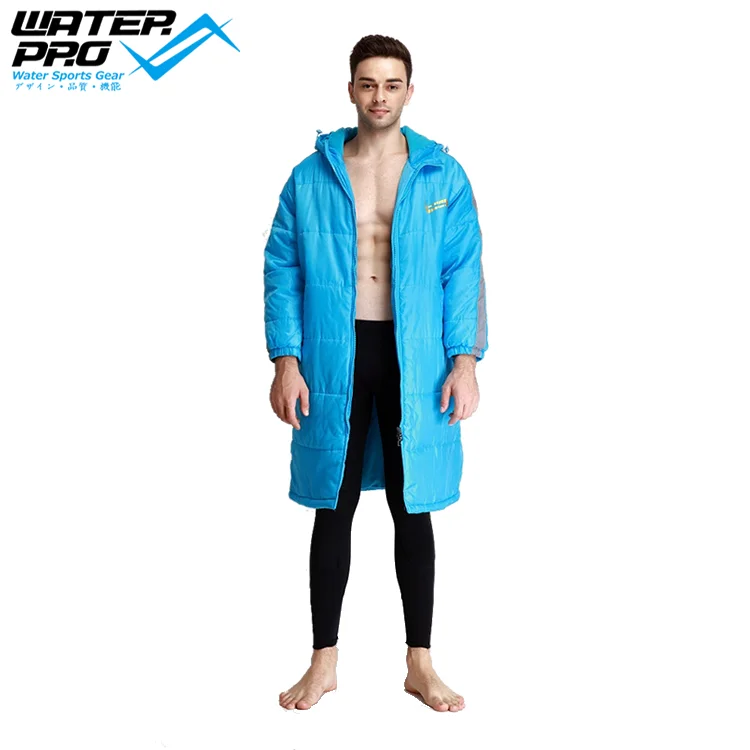 Водонепроницаемая ветрозащитная теплая парка для плавания детей и взрослых|water