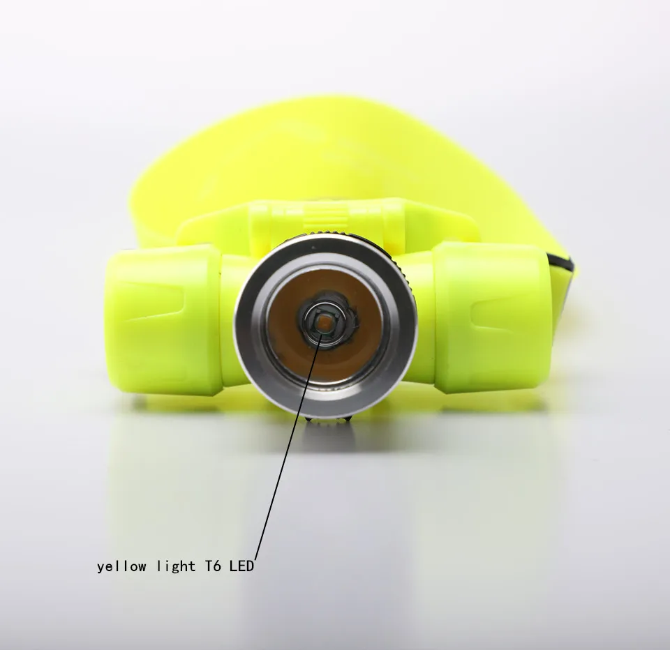 Yupard swiming Diver Дайвинг AAA XM-L2 T6 светодиодный Q5 светодиодный Фиолетовый светильник 395nm УФ-вспышка светильник подводный налобный фонарь Водонепроницаемый налобный фонарь