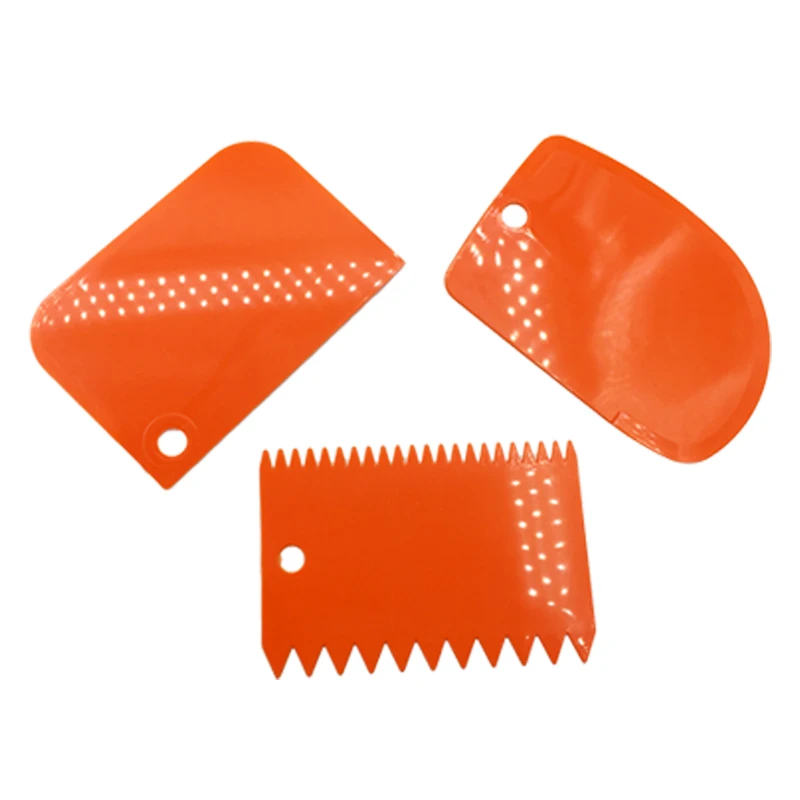 3 шт./компл. Многофункциональный пластиковый резак для помадки пирога печенья