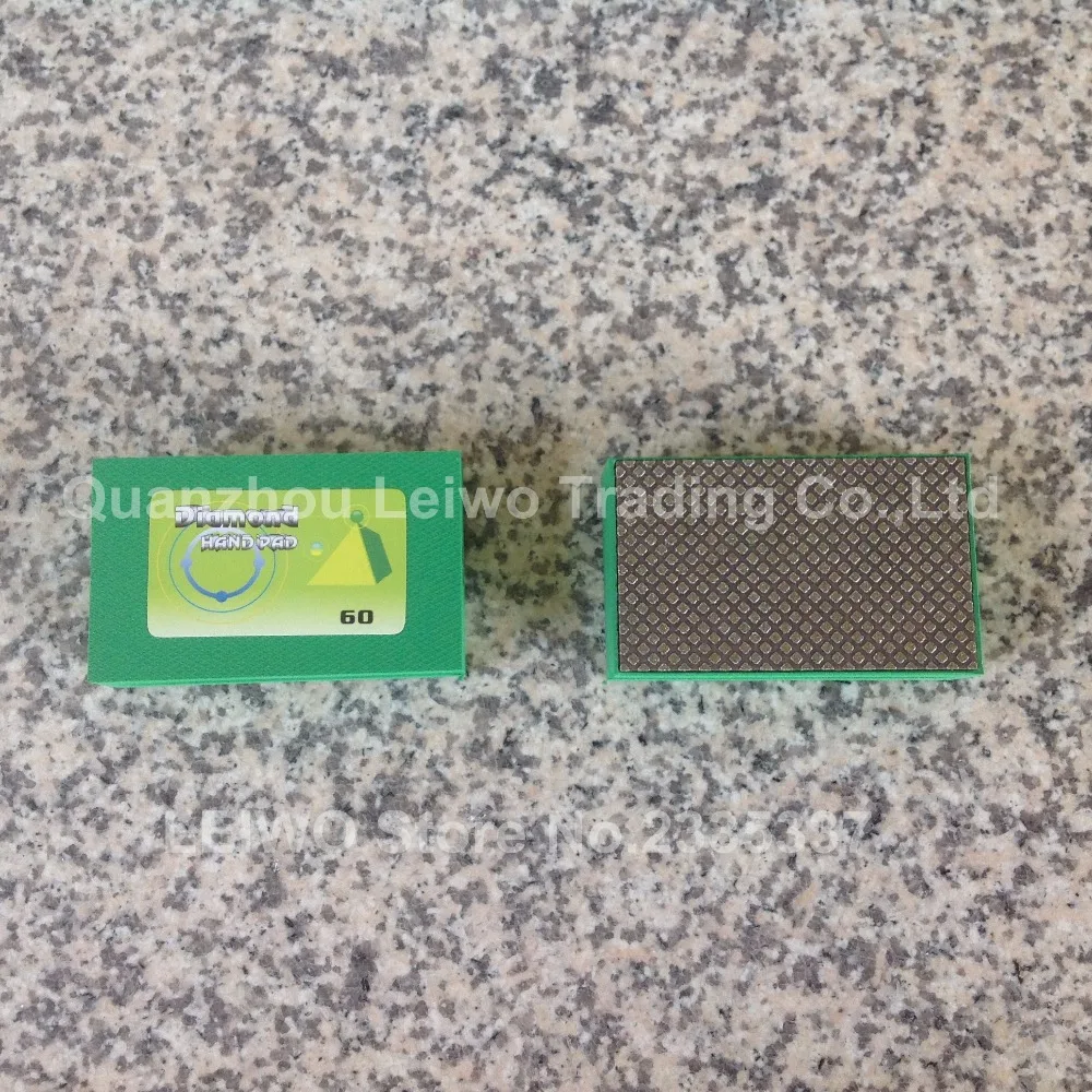 Алмазные ручные полировальные прокладки 90x55 мм гальванические алмазные