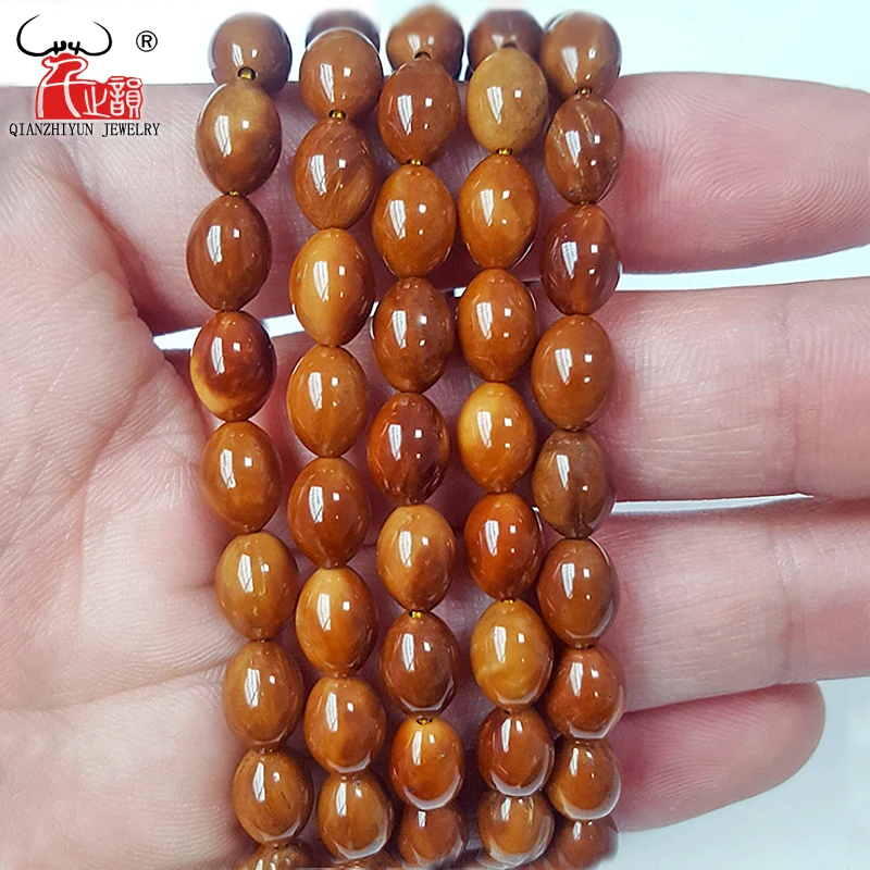 40 шт. натуральные бусины из кокосовой скорлупы QIANZHIYUN 5x8 мм 6x9 7x10
