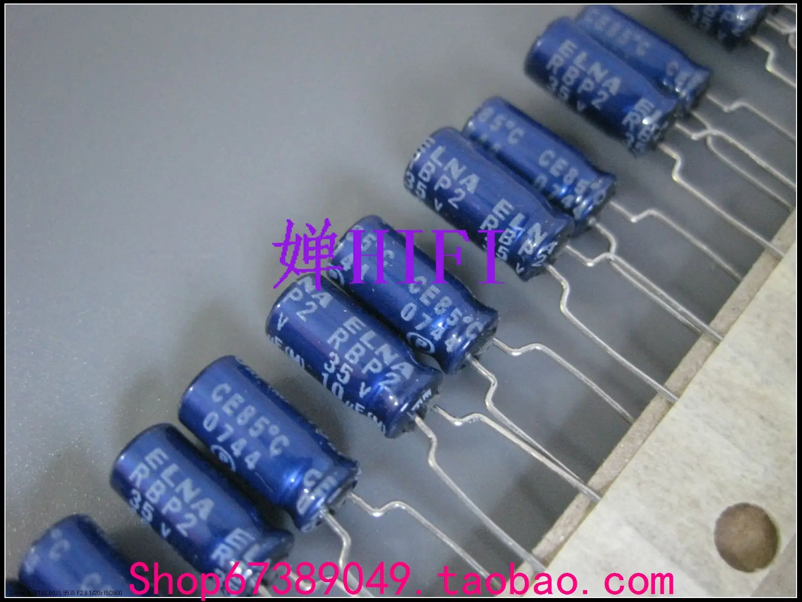 2020 hot sale 20PCS/50PCS ELNA original blue robe BP Promise  electrolytic capacitor 35v10uf 5x11 free shipping