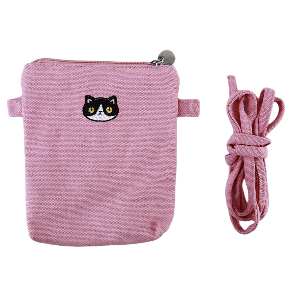 

Children Mini Bags Canvas Printing Crown Cat Girl Shoulder Bags Clutch Crossbody Bag Girls Women Messenger Bags Crossbody Tas