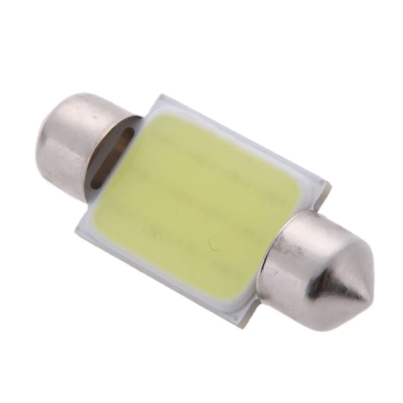 Светодиодный потолочный светильник для салона автомобиля 3 Вт COB 36 мм белый 12 в