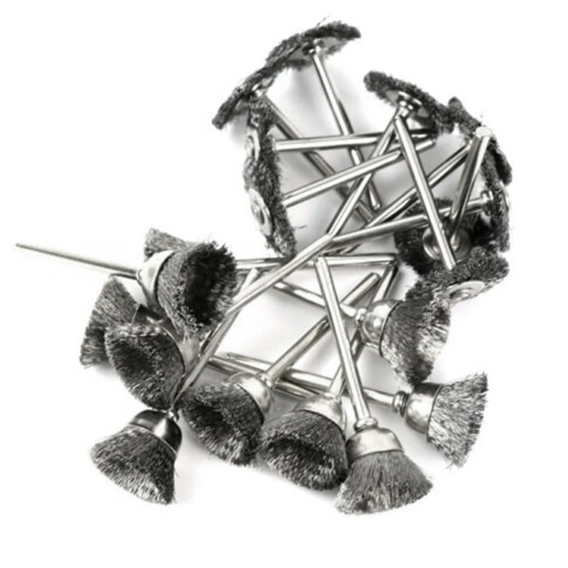 Сменные щетки колеса провода поставка роторные инструменты 20 шт набор 25 мм