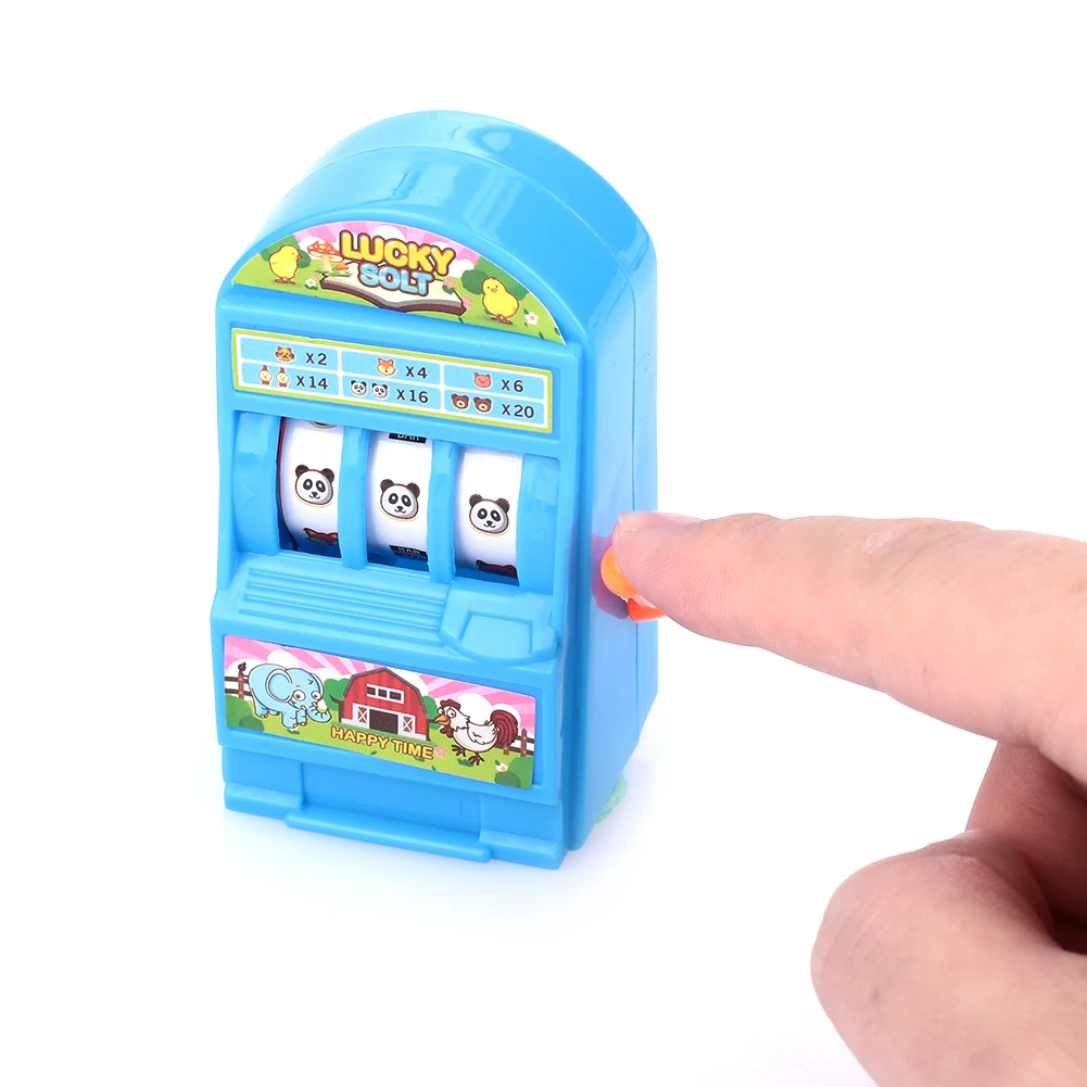 Играющие игрушки Счастливый игровой автомат декомпрессионные игрушки фруктовая машина пластиковая игрушка Дети Многофункциональный подарок крутые игрушки игры