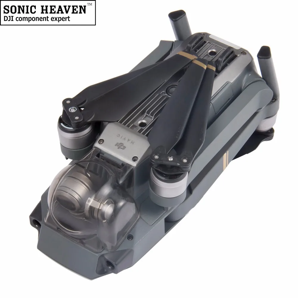 Прозрачная серая Защитная крышка для камеры DJI Mavic Pro аксессуары дрона складной