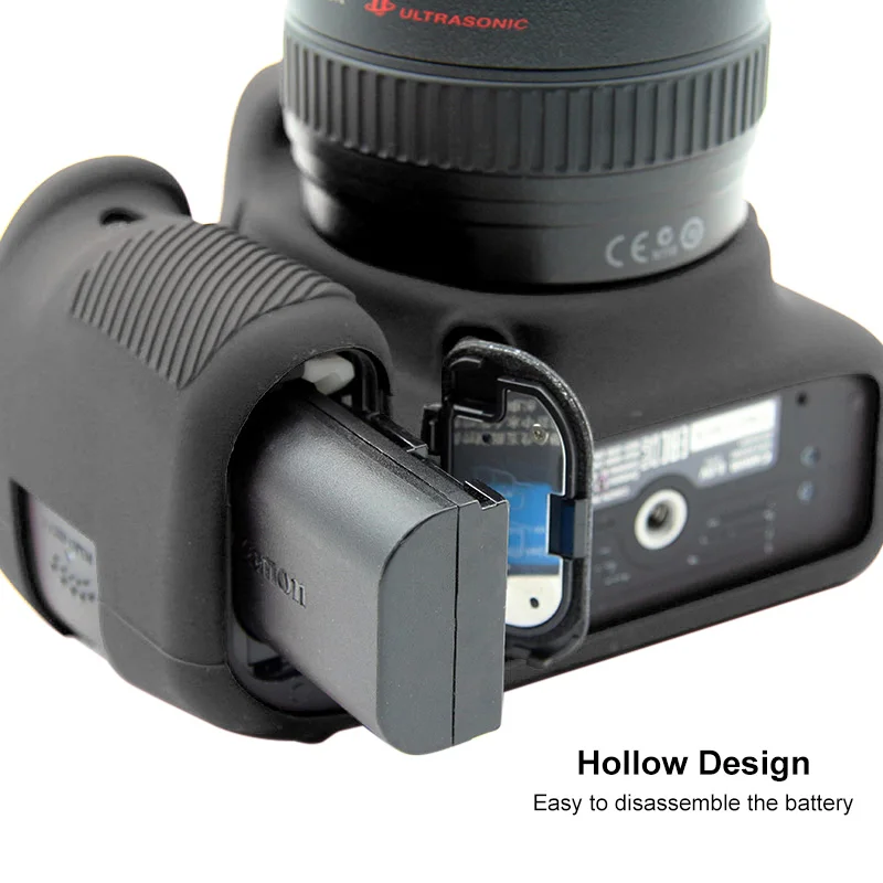 Силиконовый защитный чехол для Canon EOS 80D задняя крышка 80D|Сумки фото-/видеокамеры| |