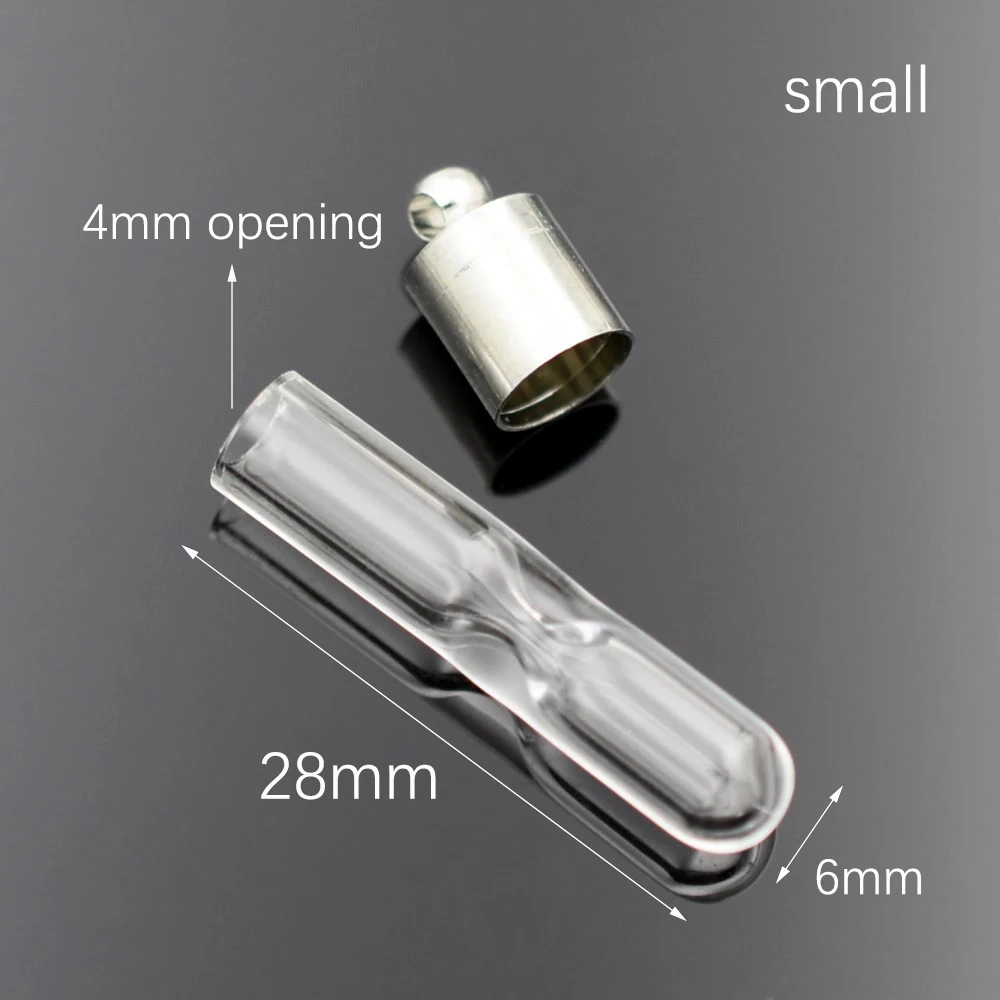 5 шт. стеклянные песочные часы в металлической крышке|Подвески| |