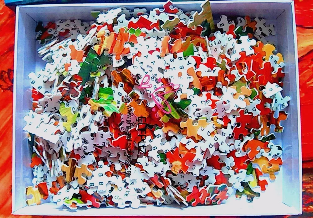 1000 шт. паззлы для взрослых Пластик головоломки уникальные формы взрослый мозг