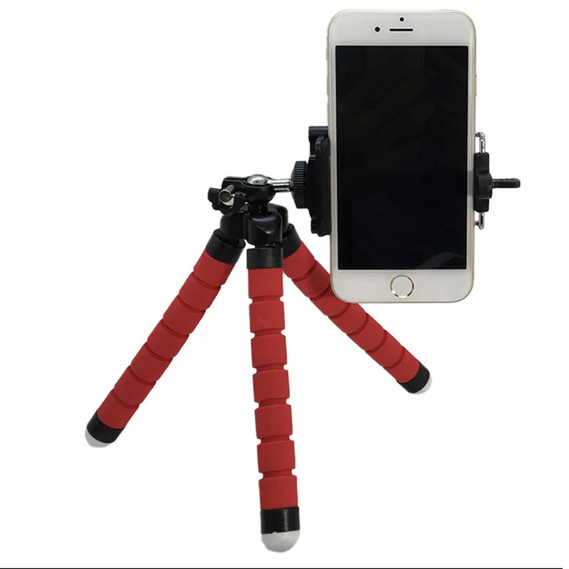 Гибкий мини штатив для смартфонов iPhone Samsung Xiaomi Huawei Gopro Hero 7 6 5 4 3 + SJCAM Yi 4K EKEN Экшн