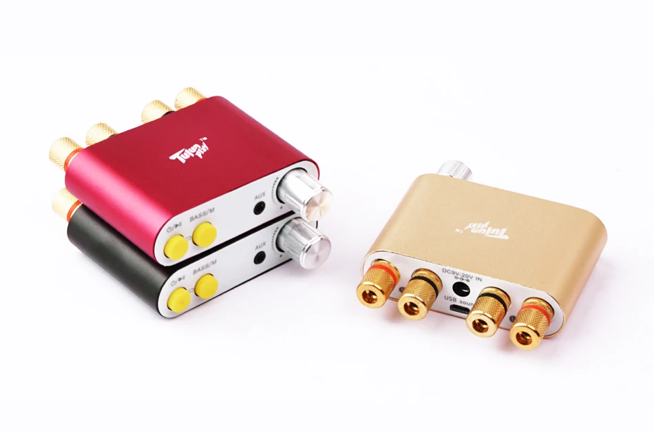 Tulun play AMP100 2 канала 100 Вт Bluetooth усилитель Цифровые усилители аудио hifi стерео TPA3116D2 amp