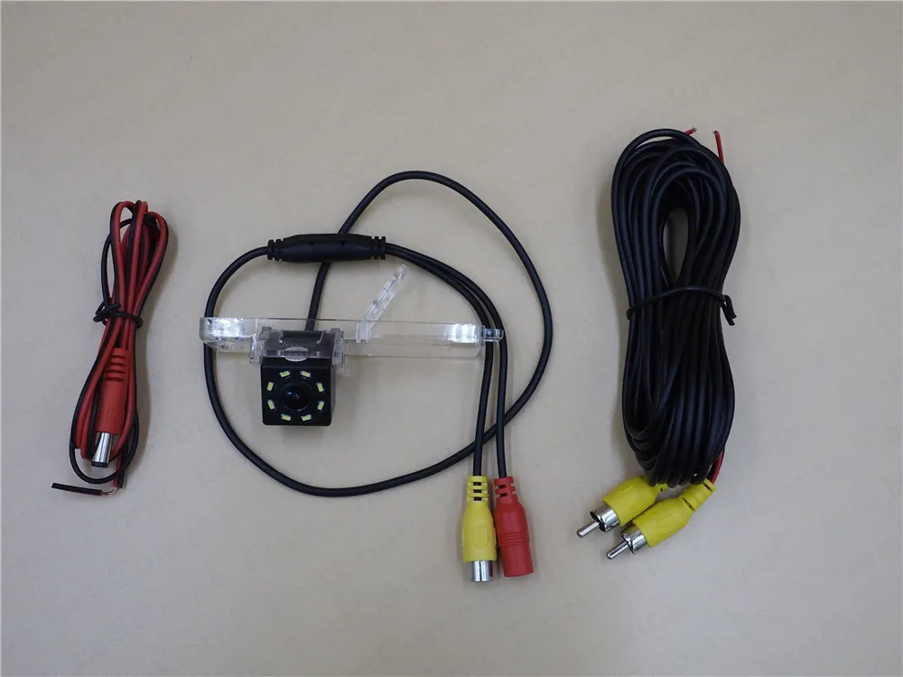 170 градусов объектив водонепроницаемый 8LED камера заднего вида резервная