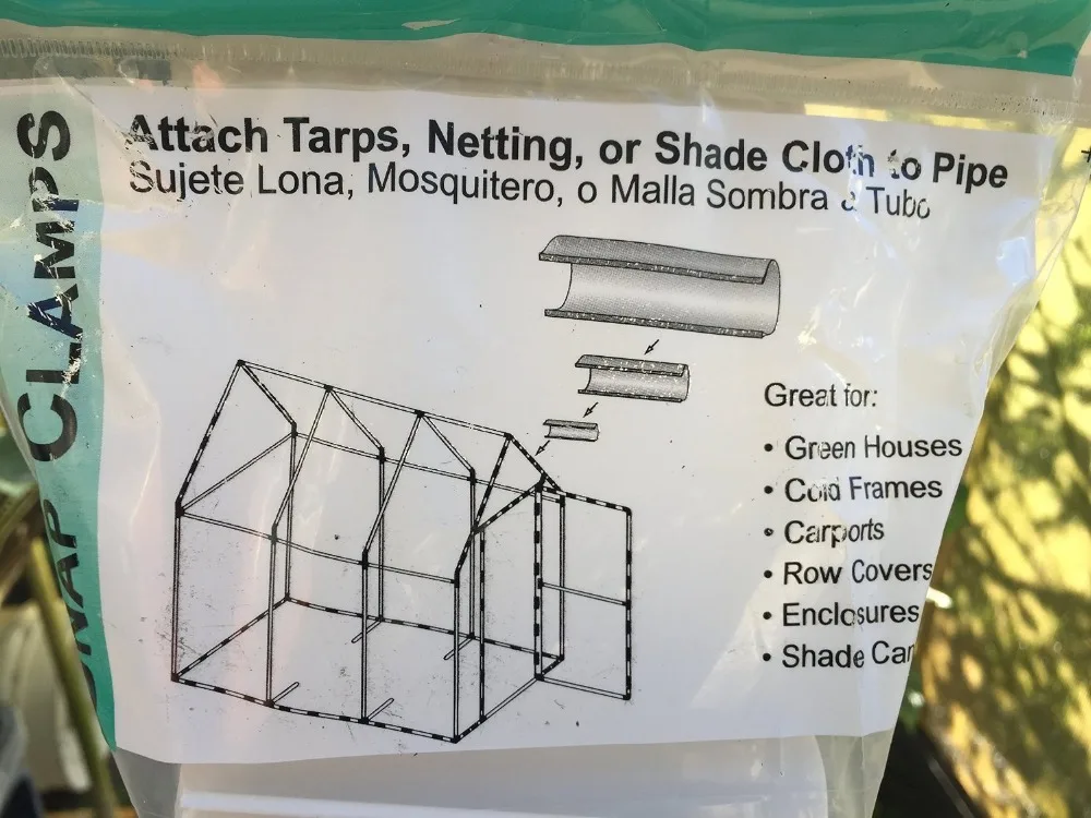 Зажим тоннель 1 дюйм трубчатые зажимы упаковка из 10 шт.|Сельскохозяйственные