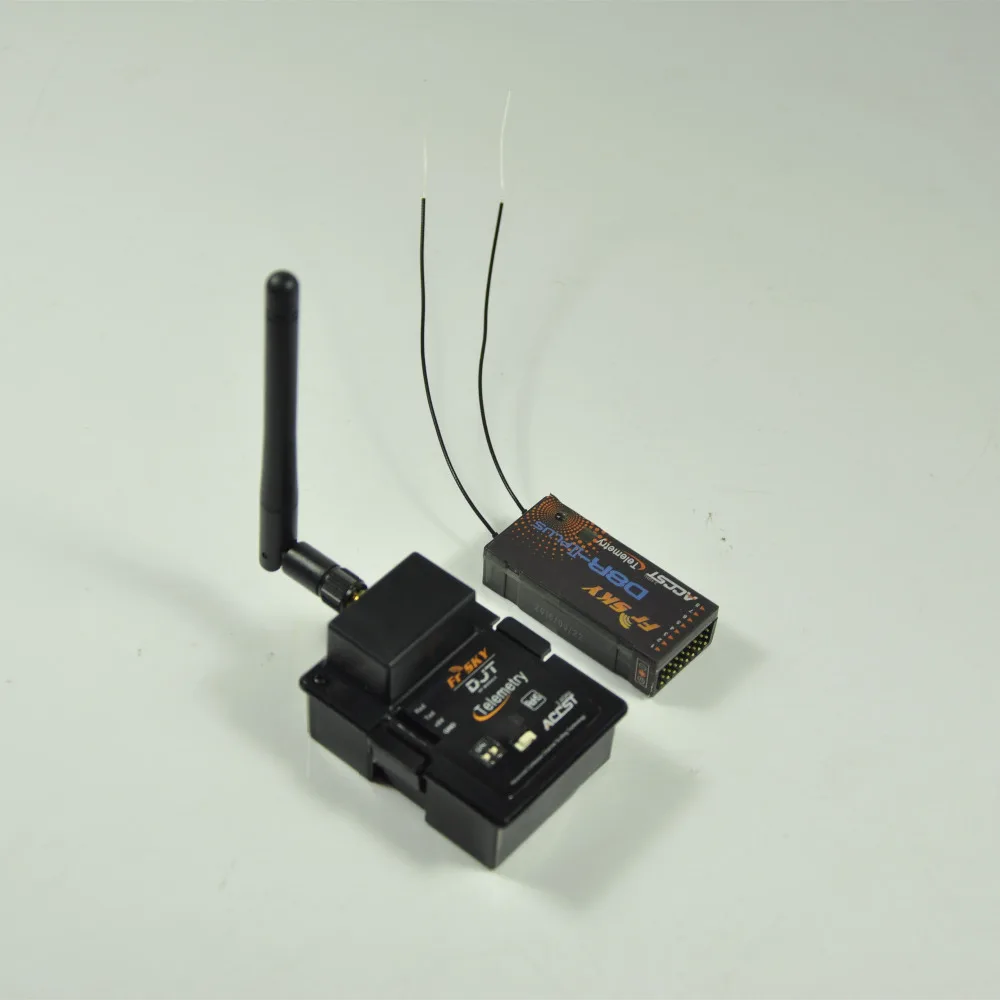 FrSky DJT 2,4 Ghz двухсторонний комбинированный пакет для JR w/модуль D8R-II Plus приемник совместим с FrSky DFT DJT DHT DHT-U