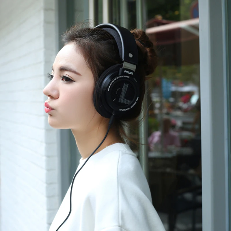 Philips SHP9500 HIFI Professional наушники Active шум отмена неодимовые драйверы гарнитура для Xiaomi