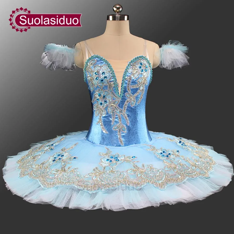 Blue Bird Professional Ballet Tutu Women Classical Tutus Stage Costumes Ballerina Performance Skirt 0039 | Тематическая одежда и