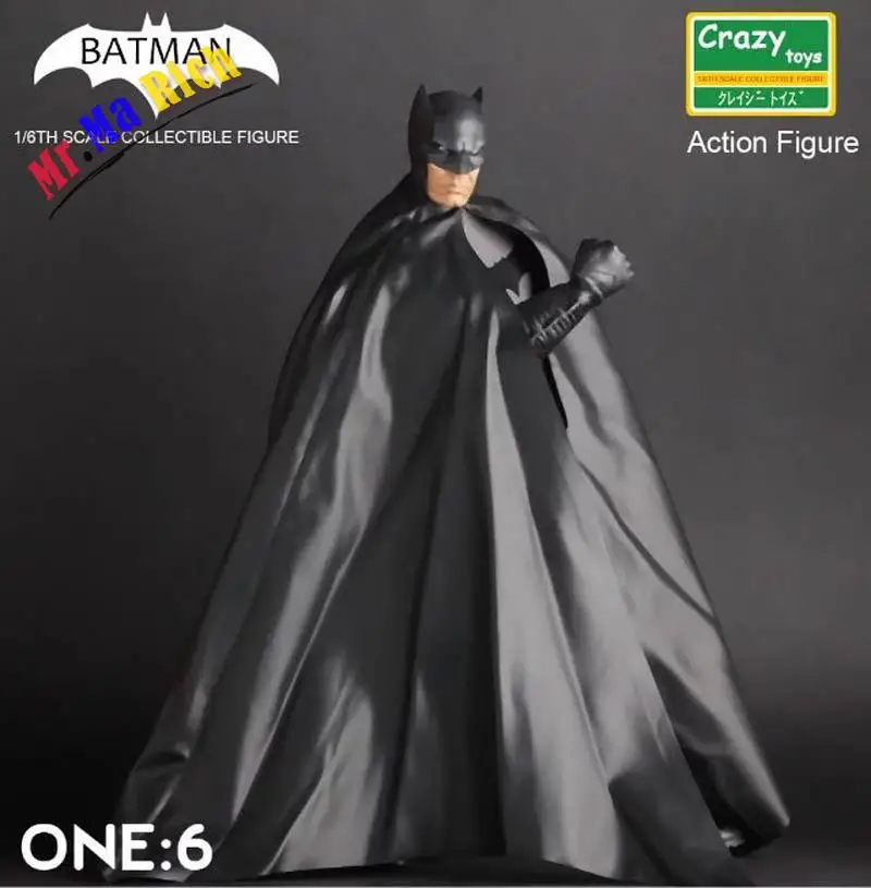 30 см Pazzo Giocattoli Batman Figura 1/6 весы коллекционные Spostare фигурки Reale Copre Il Trasporto Libero|action