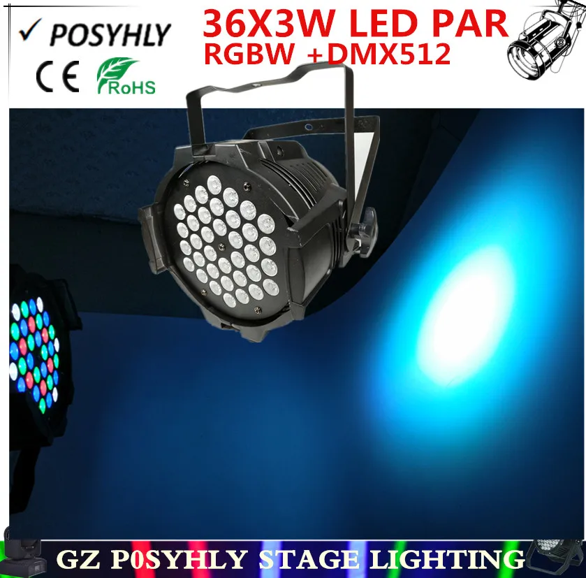 2016 Новинка! 36X3W LED Par свет Par-прожектор RGB DMX512 управление профессиональное DJ