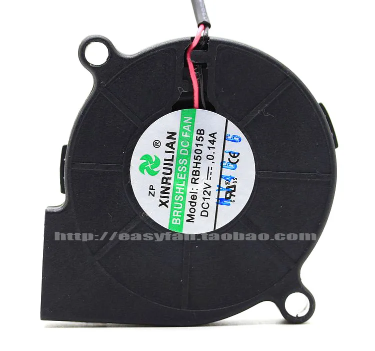 Новинка для XINRUILIAN RBH5015B 5015 12V 0.14A вентилятор 5 см охлаждения турбины|cooling fan|fan