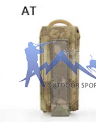 Сумка из ткани Cordura 55x50x130 мм система Molle 1000D сумка для улицы подвеска на рюкзак OS6