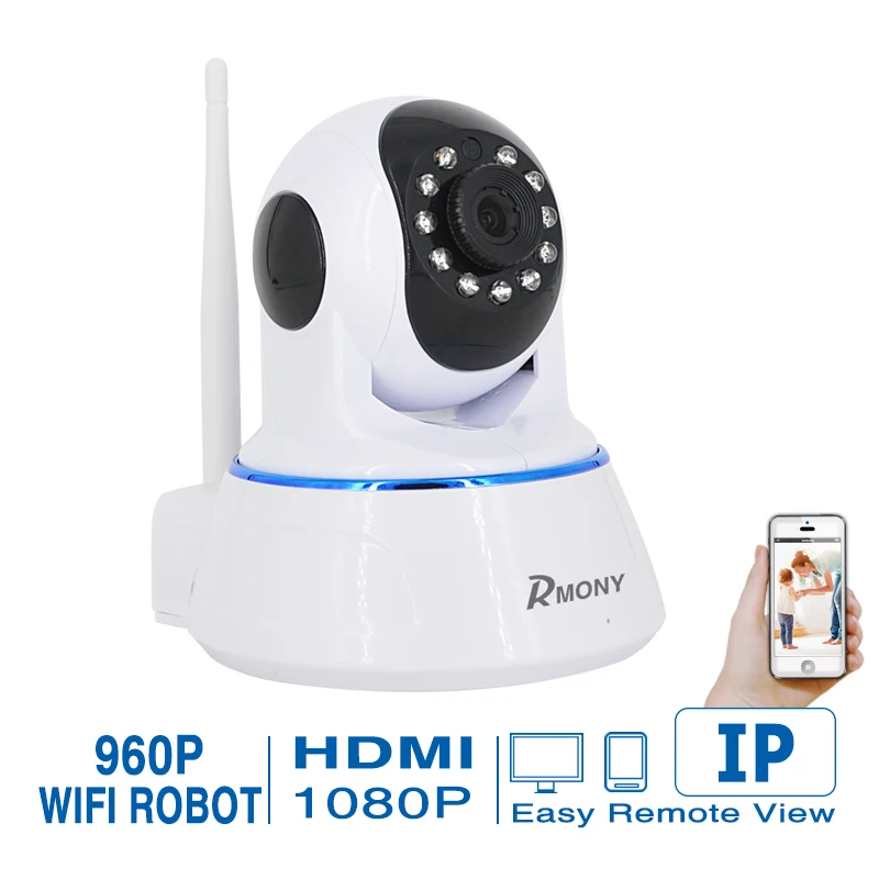 Rmony свободный корабль HD 960 P IP wi-fi Камеры видеонаблюдения камера Беспроводной p2p
