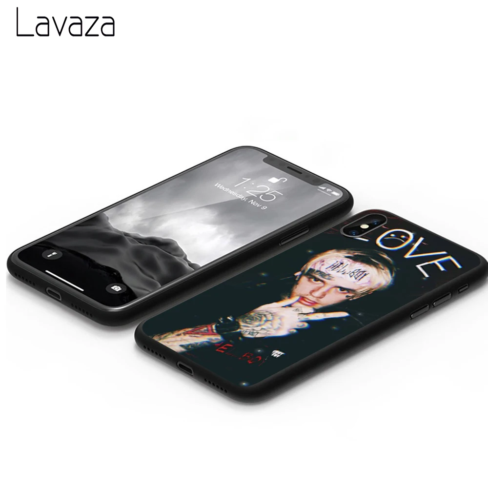 Lavaza Lil Peep Bo Мягкий чехол из ТПУ для Apple iPhone 6 6S 7 8 Plus 5 5S SE X XS MAX XR силиконовые чехлы |