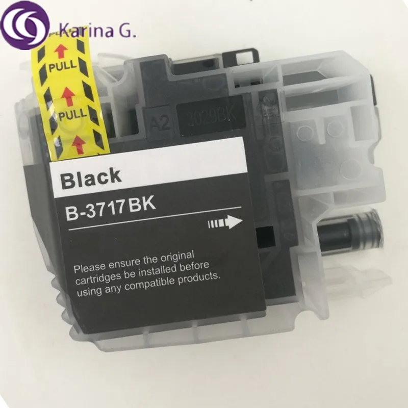 Совместимый чернильный картридж для Brother LC3717 подходит MFC J2330DW/MFC J3530DW/MFC J3930DW и т. д.
