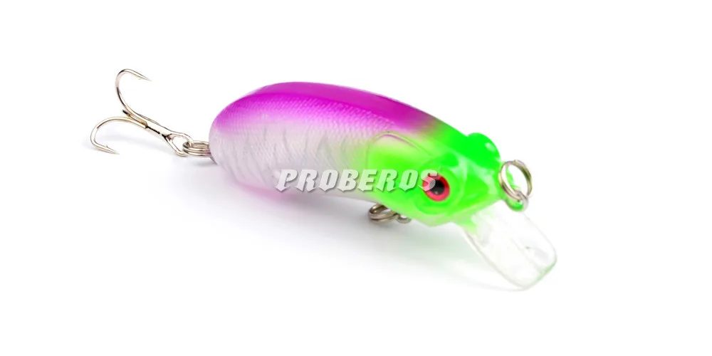 8pc/lot New Design jointed Dying fish fishing lures 6.5cm/10.5g 8color tackle 6# hook bait | Спорт и развлечения