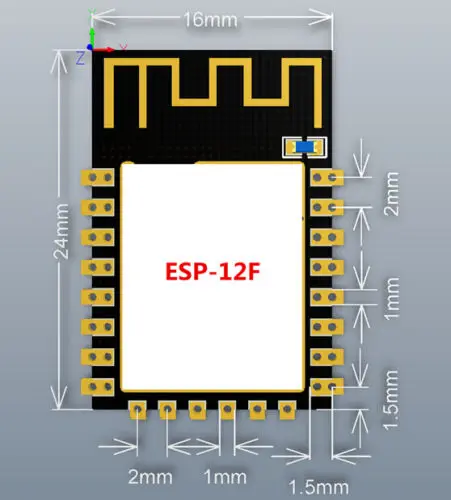 Модуль беспроводного микроконтроллера ESP8266 Φ WiFi + протестированный новый IDE -