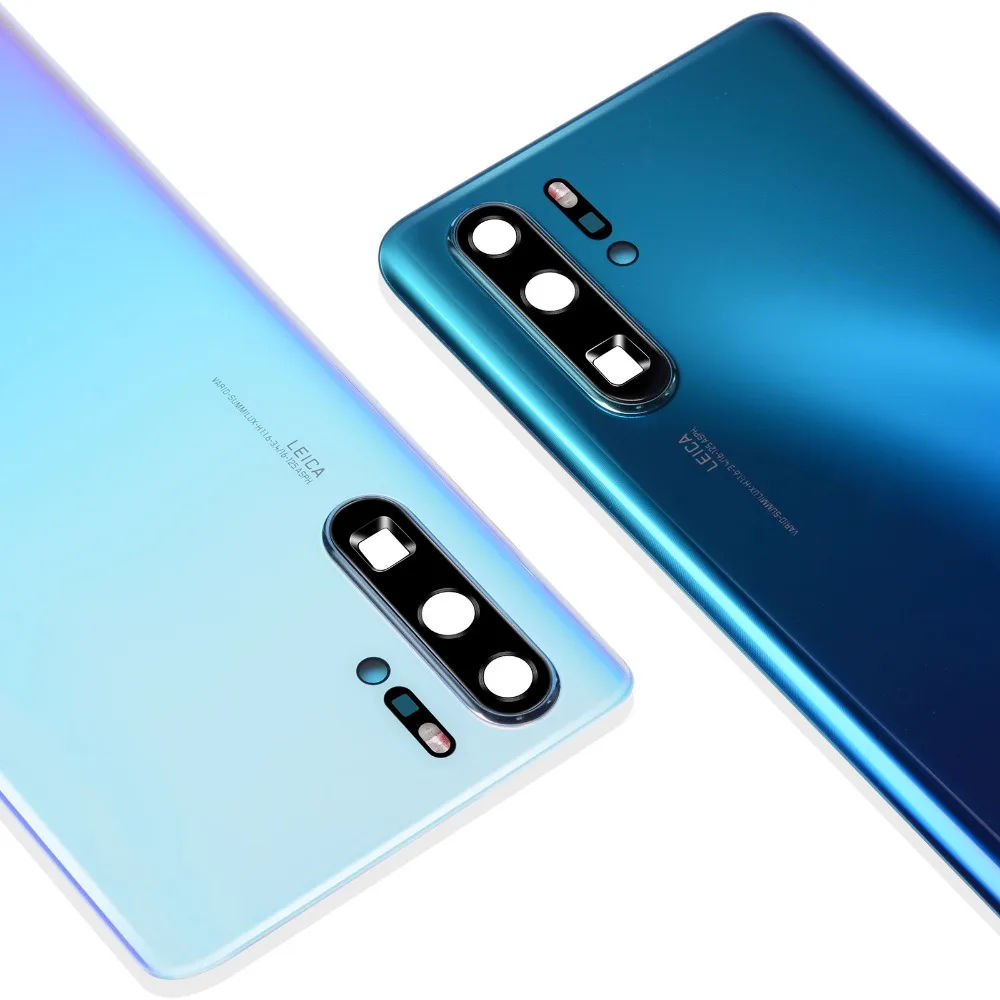 Задний корпус для huawei P30 Pro задняя крышка стеклянная батарея с объективом камеры Замена для huawei P30 Задняя крышка батареи