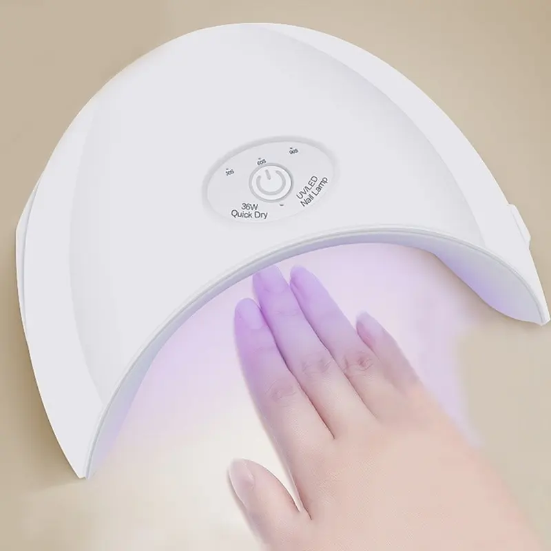 Сушилка для ногтей для всех гелей Smart Light Therapy Machine Nails Curing 60 s/s 120 s таймер умный Высокое качество 36 Вт УФ светодио дный Светодиодная лампа