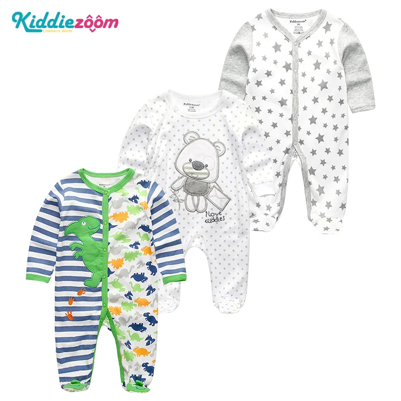 Infant Romper 3119 Детский комбинезон для новорожденных мальчиков, Roupa, Одежда для новорожденных девочек, мягкие хлопковые пижамы-комбинезоны с длинными рукавами, детские комбинезоны, костюмы для младенцев - Цвет: Infant Romper 3119