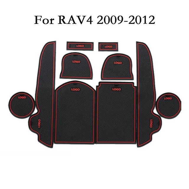 BACKAR автомобильный ящик для хранения чашки коврик укладки Toyota RAV4 Previa RAV 4 2009 2010 2011