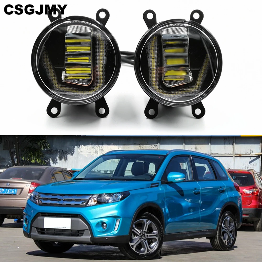 3 в 1 функции светодиодный DRL Дневной светильник автомобиля проектор