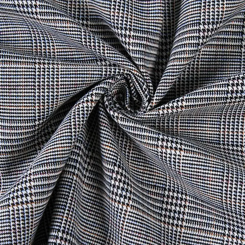 1 Meter Autumn 80% Polyester Woolen Fashion Fabric Stretch Warm for DIY Tailor Coat Clothing Cloth | Дом и сад