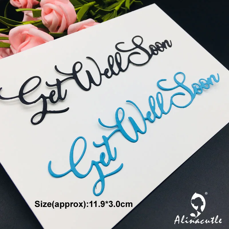 Штампованные металлические штампы вырезанные вырезать хорошо скоро буквы Alinacraft