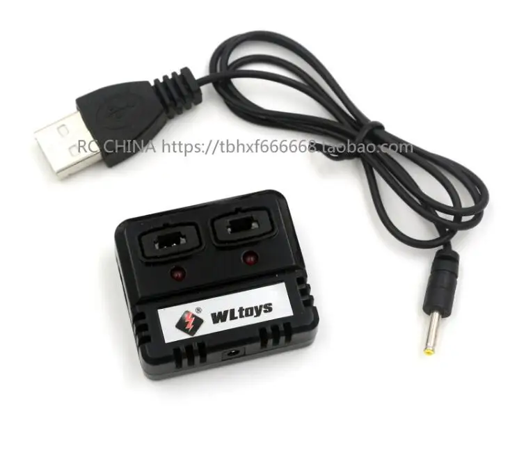 Зарядное устройство Wltoys A100 A110 A120 A130 A150 V911S RC Запчасти для самолетов 966-027
