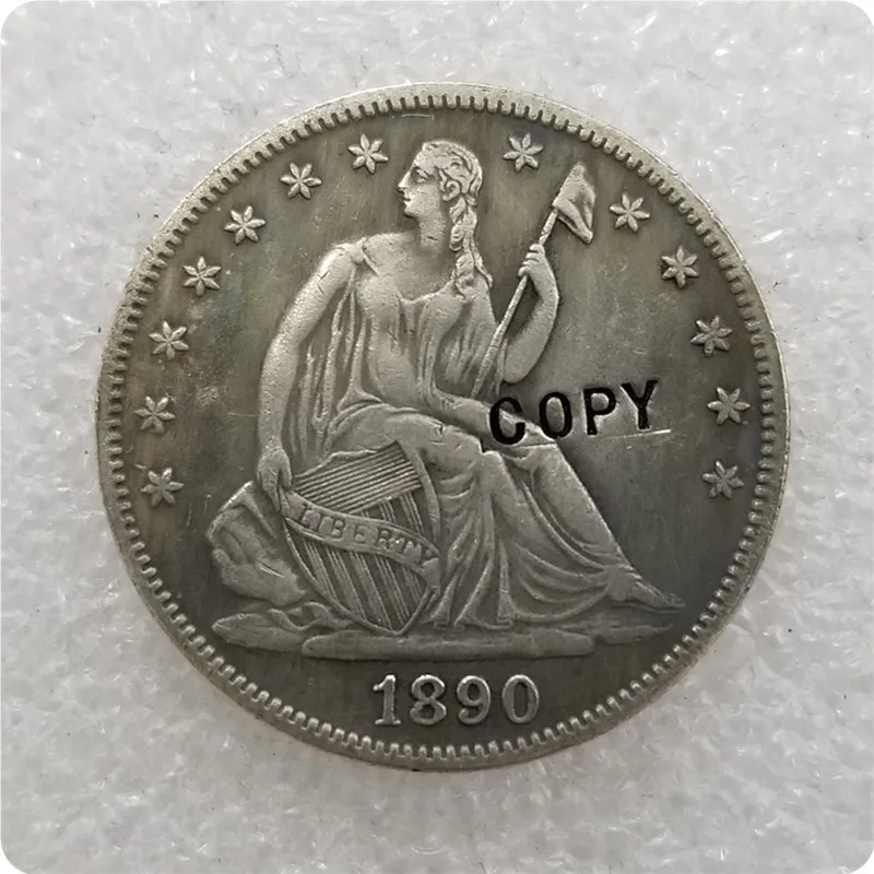 USA (1866-1890)-P SEATED LIBERTY HALF DOLLAR COIN COPY commemorative coins-replica coins medal collectibles | Дом и сад