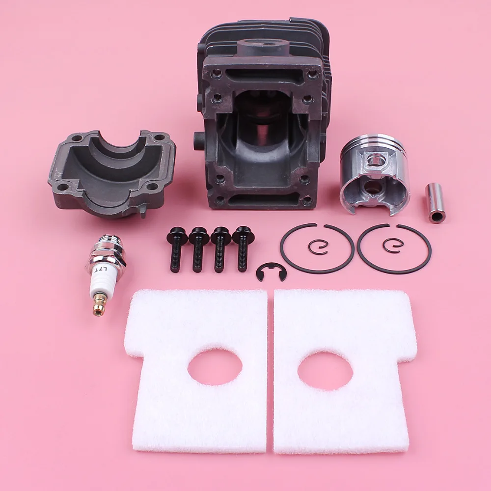 

38mm Cylinder Piston Air Filter Engine Pan Bolt Kit For Stihl MS180 018 MS 180 Chainsaw Spare Part