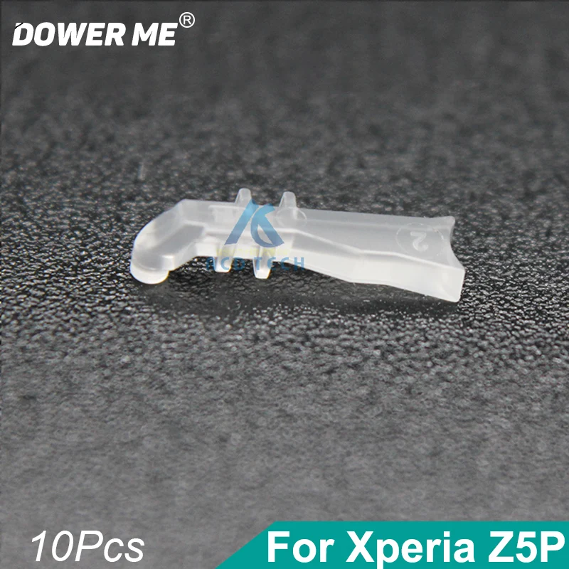 10 шт./лот индикатор зарядки Световая Направляющая Пластина для Sony Xperia Z5 Premium Z5P Plus E6883 E6853 E6833 Двойная маленькая пластиковая пластина