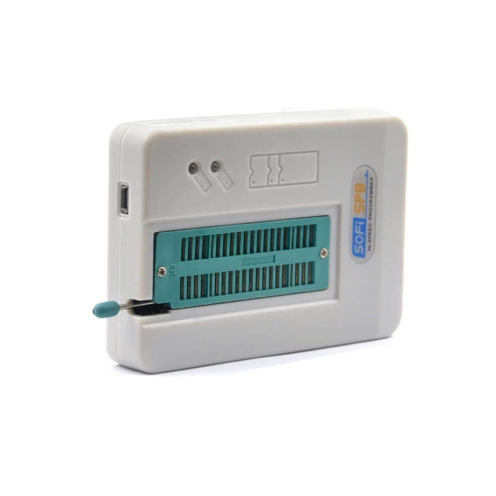 Профессиональный высокоскоростной USB программатор SOFI SP8-A EEPROM биос флэш ISP 40 контактов адаптер 24 25 93 для более 4000 микросхем
