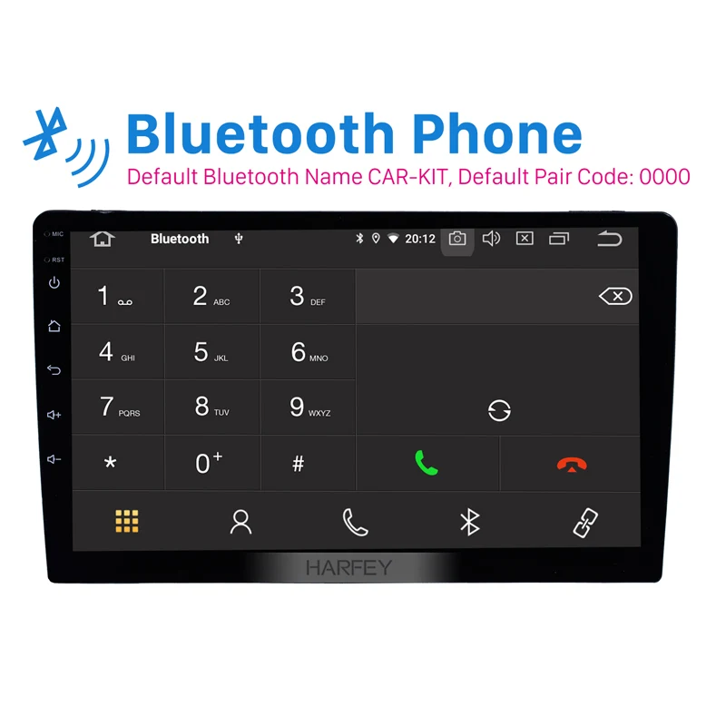 Harfey 10 дюймов Android 0 автомобильный Радио GPS мультимедийный плеер для Lavida New Beetle 2 Seat Alhambra Caddy Touran Jetta