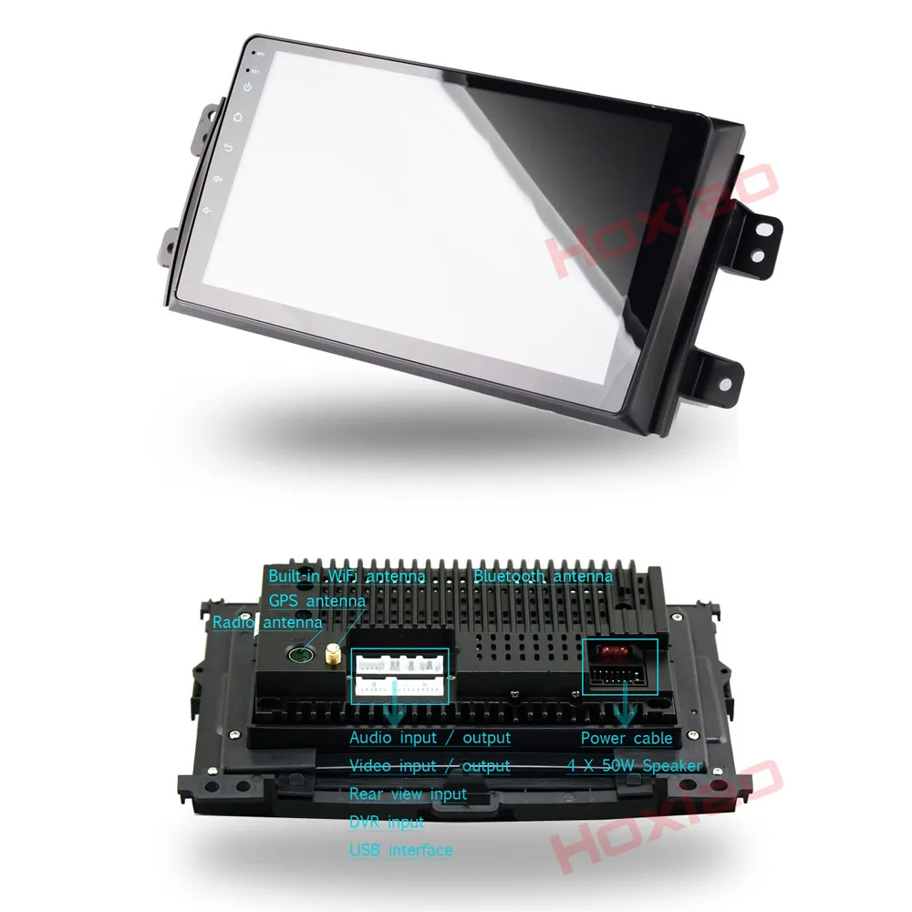Для Suzuki SX4 2006-2013 четырехъядерный " 1024*600 Bluetooth 2din автомобильный DVD радио плеер gps навигация 2 DIN Android плеер