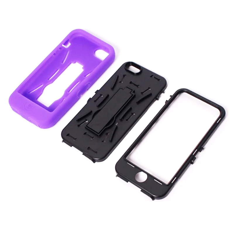 Heavy Duty Armor Case For Apple iPhone 4 4S Shockproof Kickstand Cover | Мобильные телефоны и аксессуары