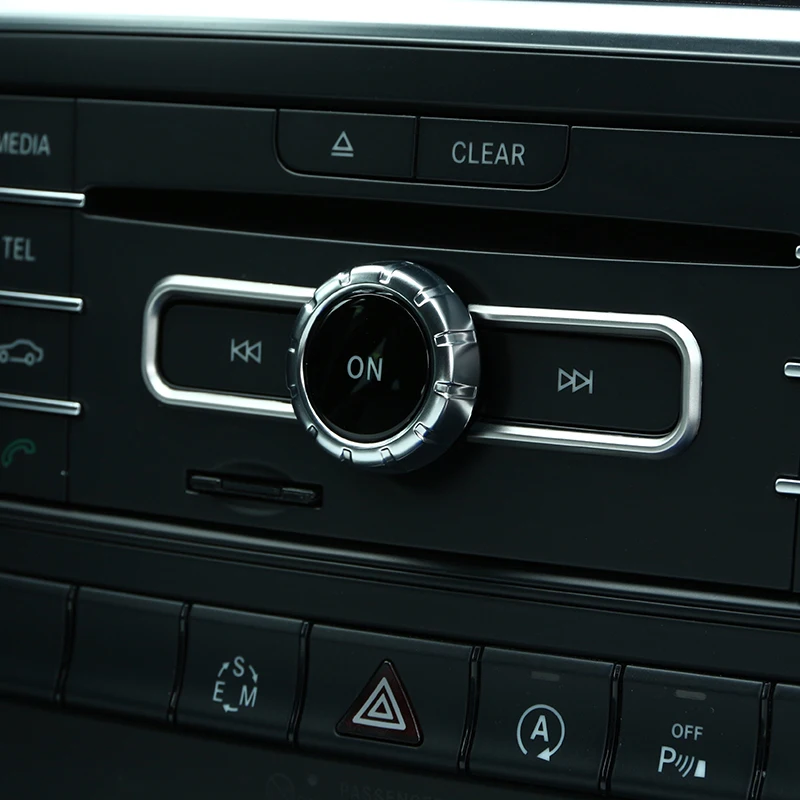 Декоративные наклейки для Mercedes Benz CD control ABS A B Class CLA GLA автомобильные аксессуары -