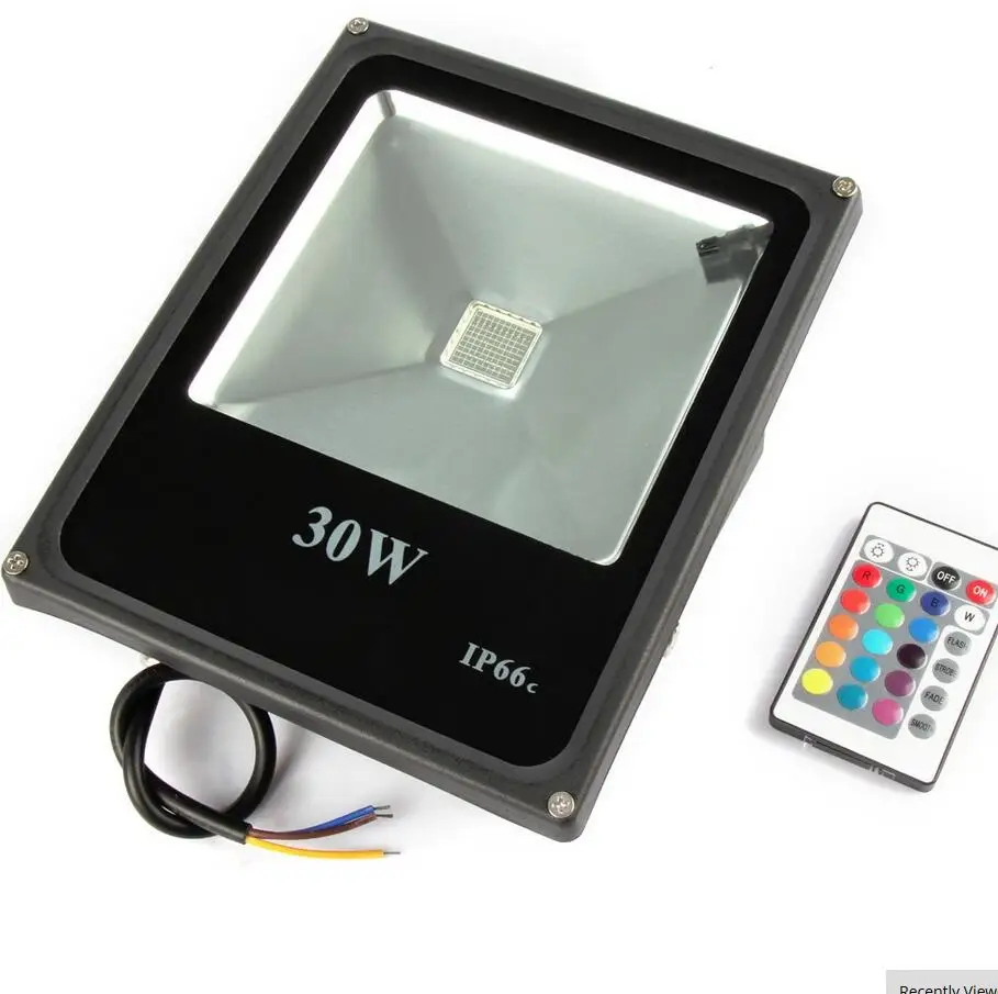 

Refletor LED Flood Light RGB 10w 20w 30w 50w 85~265V waterproof IP65 foco projecteur Led Floodlight Spotlight Outdoor Lighting